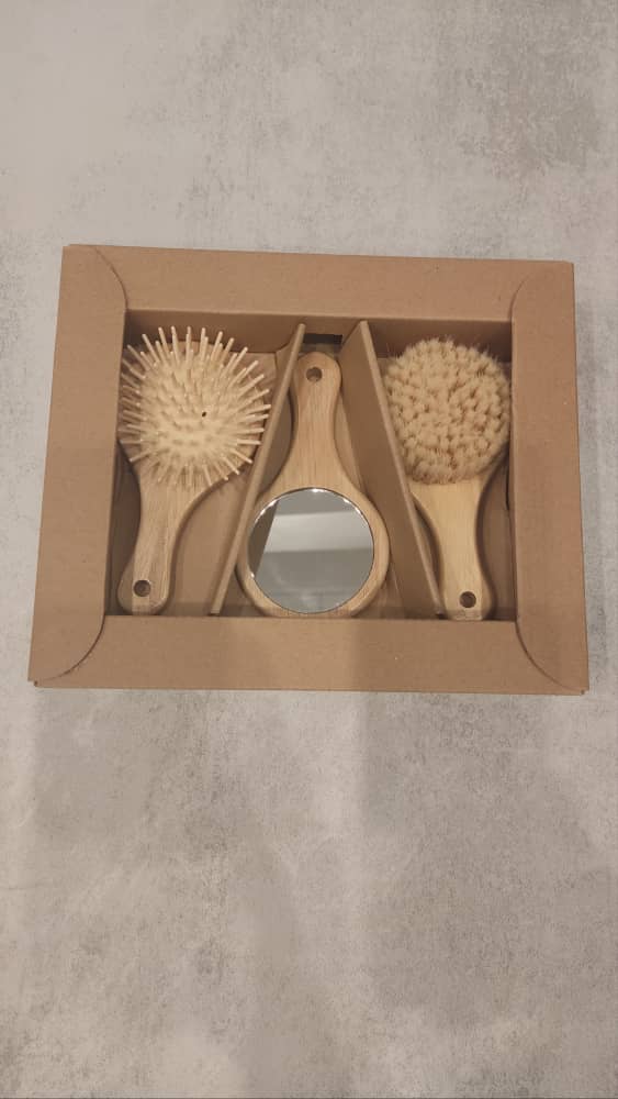 شانه و برس چیکو 3 تیکه