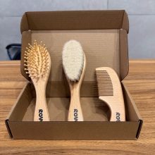 شانه برس چوبی ROVCO