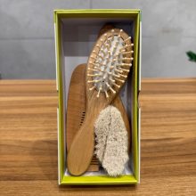 جعبه شانه برس چوبی بی بی وود