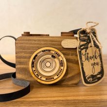 دوربین دکوری بند چرمی