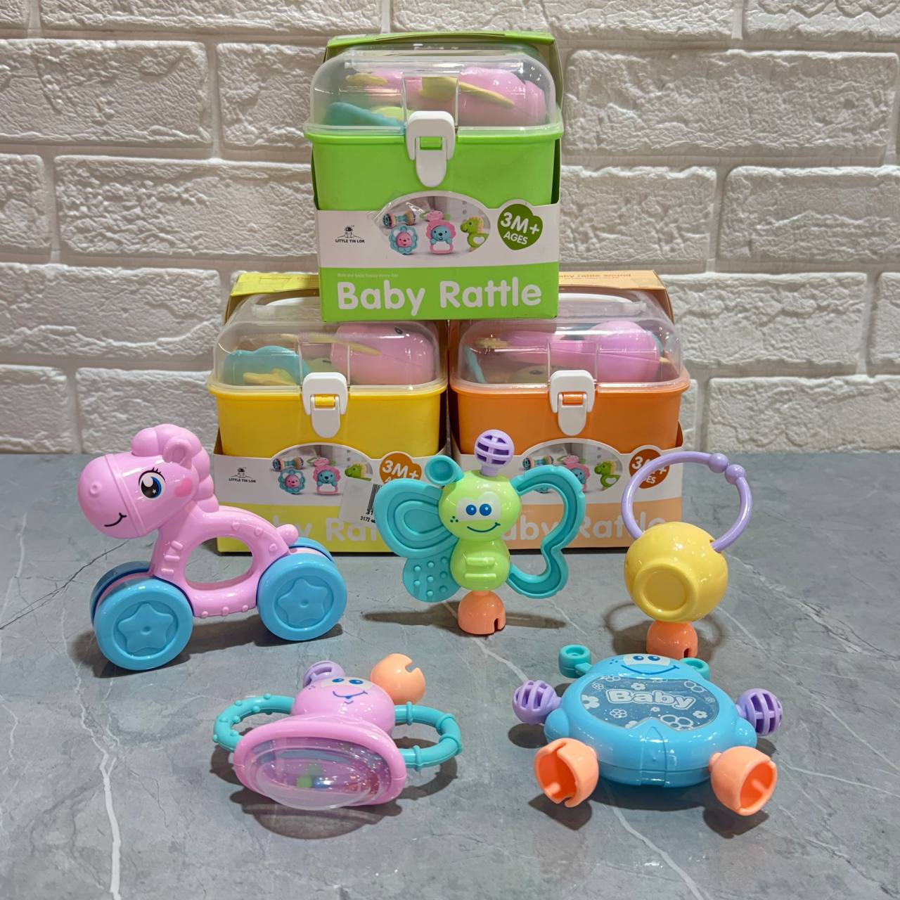 پک جغجغه baby rattle